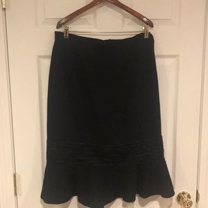 Ralph Lauren Black Detailed Skirt